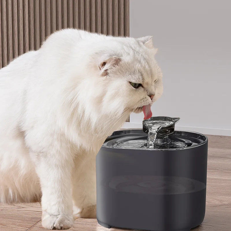 Fonte de água automática para gatos com filtros de recirculação Bomba de água elétrica USB ultra silenciosa para gatos, cães e animais de estimação