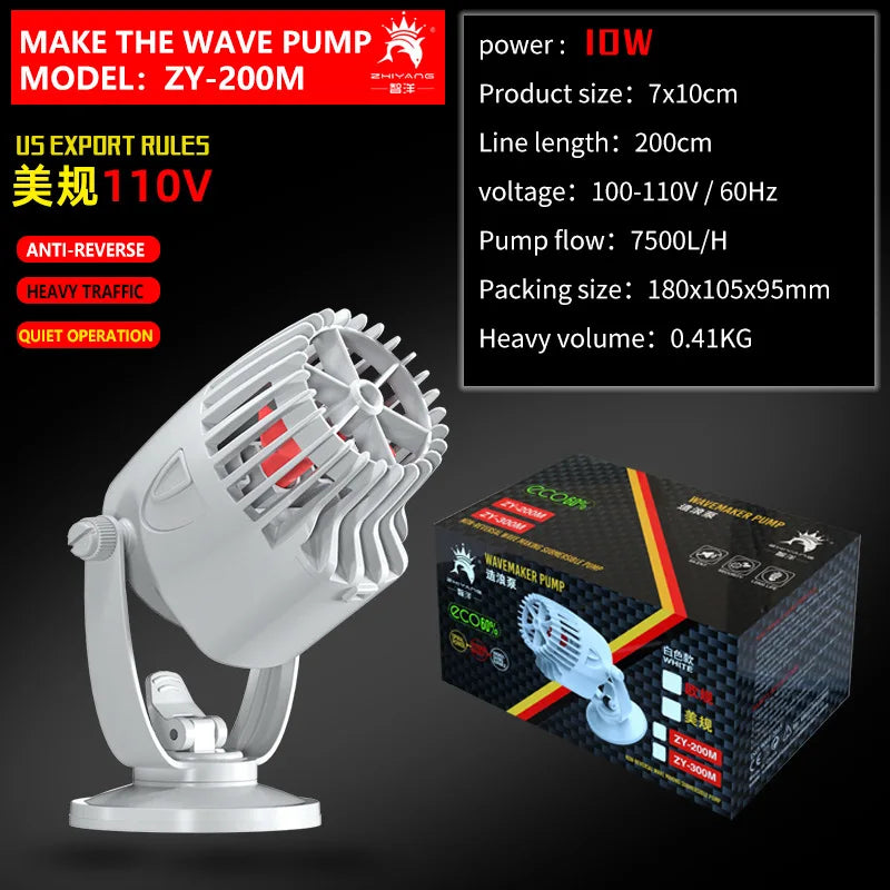 Wavemaker Wave Maker Water Pump for Aquarium Fish Tank Submersible Aerobic Pump Water Circulation Pump Flow Surf Pump 220-240V