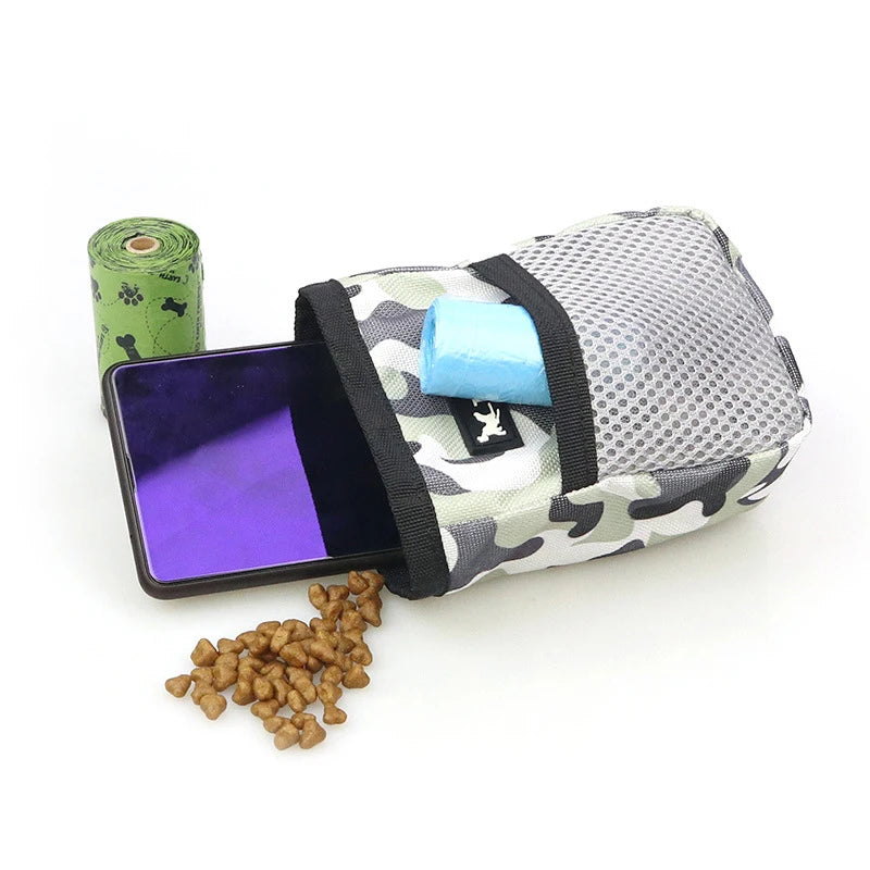 Pet Dog Puppy Training Treat Snack Bait Pet Food Pocket Pouch Obedience Agility Pouch Food Bag Pocket Snack Reward Waist Bag