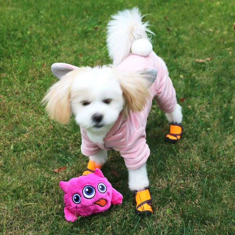 Brinquedos interativos para cães, bola de balanço, brinquedo de pelúcia para cães, vibração eletrônica, sons automáticos em movimento, brinquedos para filhotes de monstro